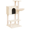 Kletterbaum für Katzen, cremefarben, mit Sisalkratzsäulen Krips 108,5cm