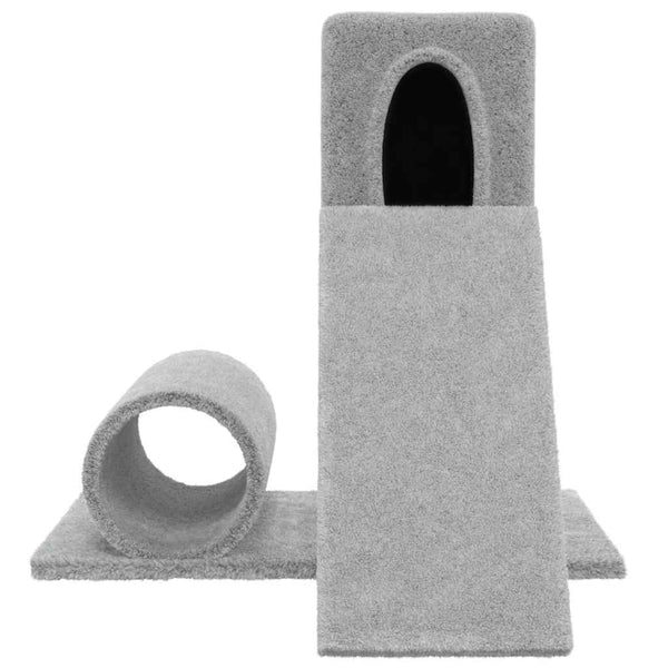 Hellgrauer Katzenkratzbaum mit Sisal-Kratzsäule Trade 59cm