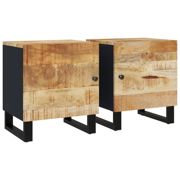 Nachttische Boone 40x33x46cm (2 Stk. Mangoholz)