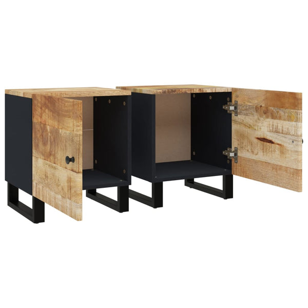 Nachttische Boone 40x33x46cm (2 Stk. Mangoholz)