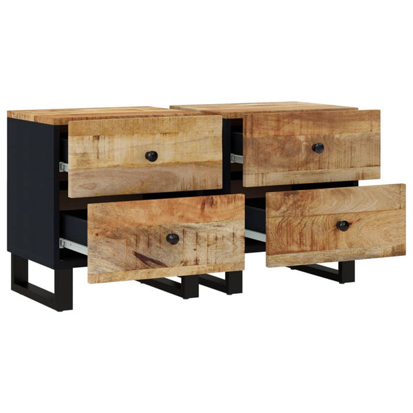 Nachttische Eupraxia 40x33x46cm (2 St. Mangoholz)