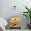 Nachttische Eupraxia 40x33x46cm (2 St. Mangoholz)