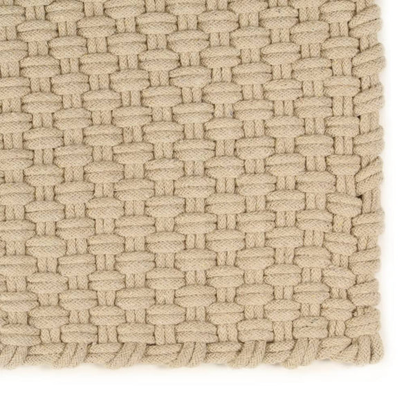 Teppich rechteckig natur Rabela 160x230cm (Baumwolle)