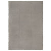 Grauer Teppich rechteckig Rabela 160x230cm (Baumwolle)