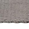 Grauer Teppich rechteckig Rabela 160x230cm (Baumwolle)