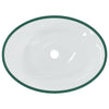 Durchsichtiges Waschbecken Glas Volcotrub 50x37x14cm