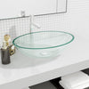 Durchsichtiges Waschbecken Glas Volcotrub 50x37x14cm
