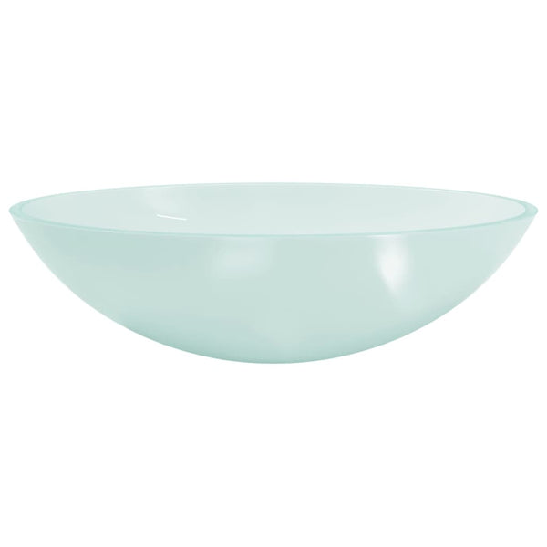 Mattes Waschbecken Glas Volcotrub 50x37x14cm