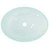 Mattes Waschbecken Glas Volcotrub 50x37x14cm