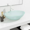 Mattes Waschbecken Glas Volcotrub 50x37x14cm