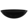 Waschbecken schwarz Glas Volcotrub 50x37x14cm