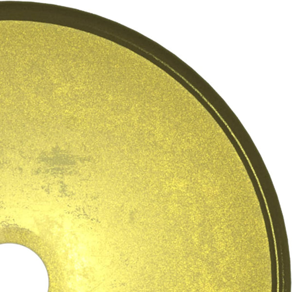 Gold Waschbecken aus gehärtetem Glas Zadic 30x12cm