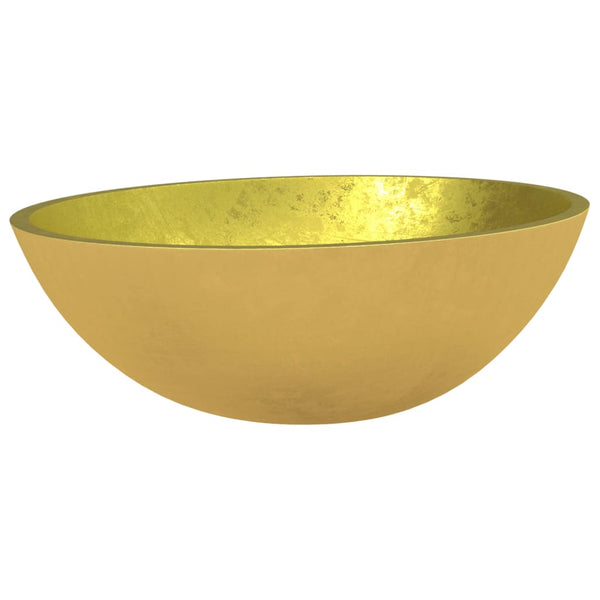 Waschbecken aus Goldglas Volcotrub 50x37x14cm
