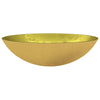 Waschbecken aus Goldglas Volcotrub 50x37x14cm
