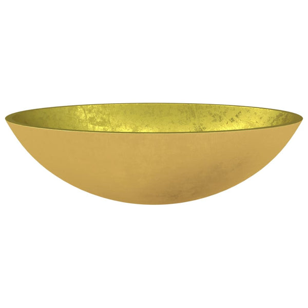 Waschbecken aus Goldglas Volcotrub 50x37x14cm