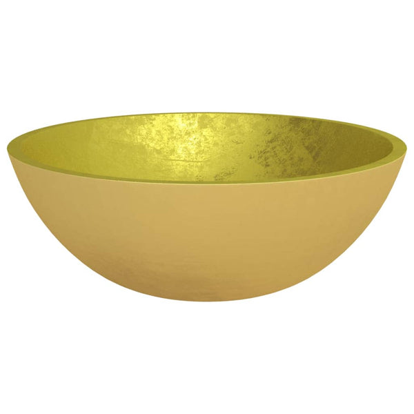 Waschbecken aus Goldglas Volcotrub 50x37x14cm
