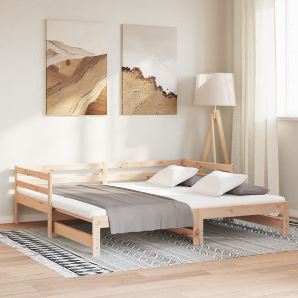 Ulosvedettävä päiväsänky ilman patjaa Virgi 80x200cm