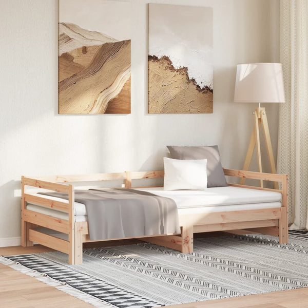 Ulosvedettävä päiväsänky ilman patjaa Virgi 80x200cm