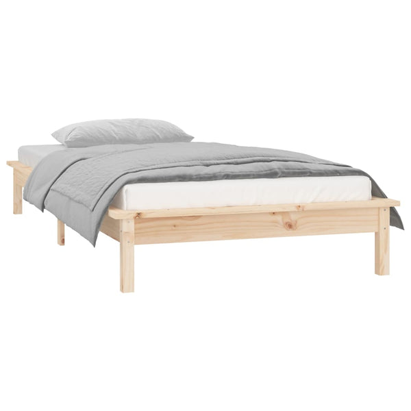 Bettrahmen Amosie 90x200cm (Holz mit LED-Beleuchtung)