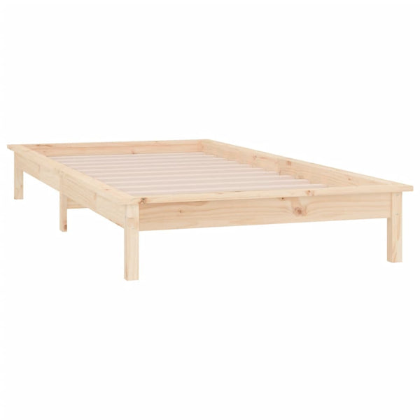 Bettrahmen Amosie 90x200cm (Holz mit LED-Beleuchtung)