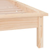 Bettrahmen Amosie 100x200cm (mit LED-Beleuchtung Holz)