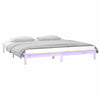 Sängynrunko Amosie 150x200cm (led-valoilla king size puu)