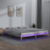 Sängynrunko Amosie 150x200cm (led-valoilla king size puu)