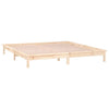 Bettrahmen mit LED-Beleuchtung Amosie 200x200cm (Holz)