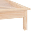 Sängynrunko Amosie 90x190cm (led-valoilla single puu)