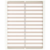 Weißes Bettgestell Sabia 150x200cm (Kingsize Holz)