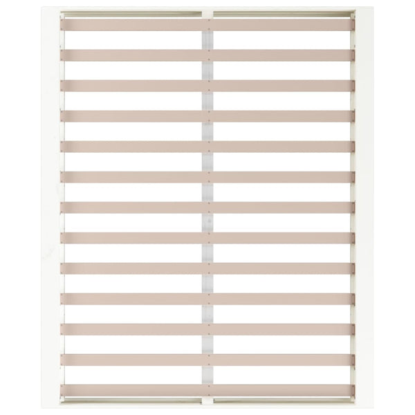 Weißes Bettgestell Sabia 150x200cm (Kingsize Holz)