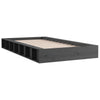 Graues Bettgestell Sabia 75x190cm (Schmales Einzelbett Holz)