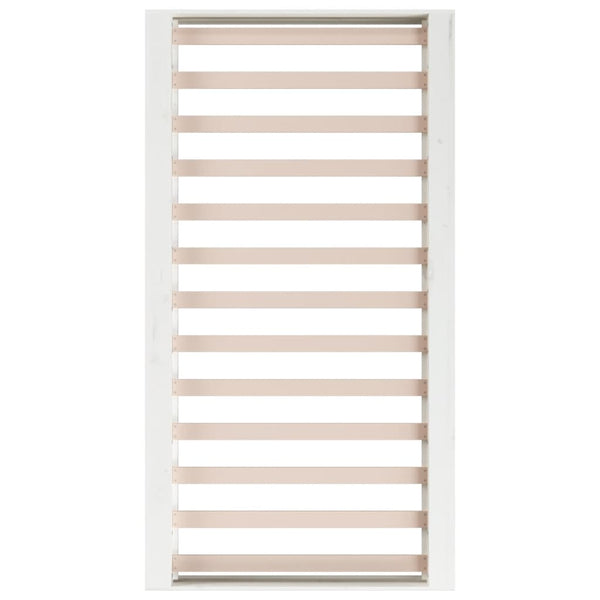 Weißes Bettgestell Sabia 140x190cm (Holz)