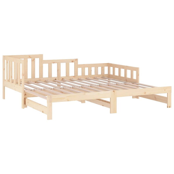 Sohvasänky ulosvedettävä Puta 90x200cm (2x, mänty)
