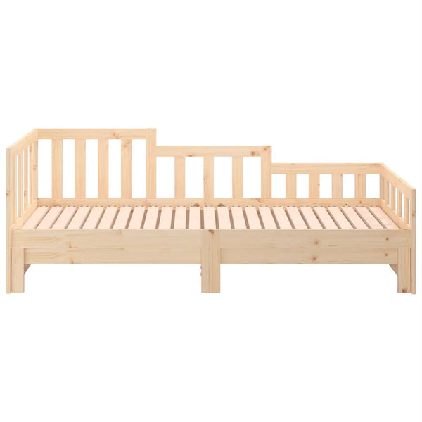 Sohvasänky ulosvedettävä Puta 90x200cm (2x, mänty)