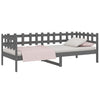 Graues Schlafsofa Barza 80x200cm (Kiefer)
