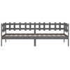 Graues Schlafsofa Barza 80x200cm (Kiefer)