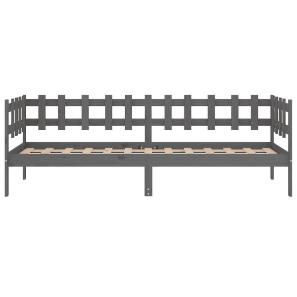 Graues Schlafsofa Barza 80x200cm (Kiefer)