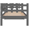 Graues Schlafsofa Barza 80x200cm (Kiefer)