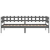 Graues Schlafsofa Barza 90x200cm (Kiefer)
