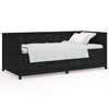 Schwarzes Schlafsofa Mesdi 90x200cm (Kiefer)