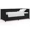 Schwarzes Schlafsofa Mesdi 90x190cm (Kiefer)