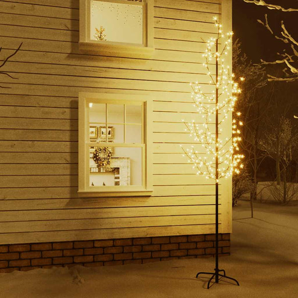 Warmweißer LED-Kirschblütenbaum Nuculaie 300cm (368 LED-Leuchten)