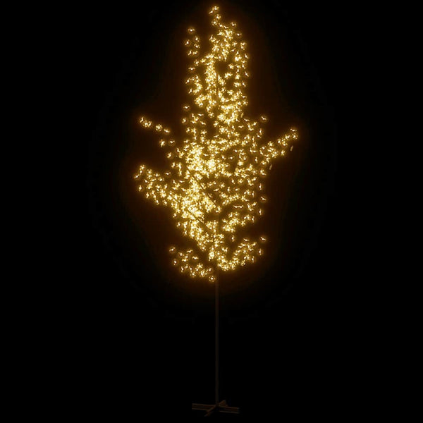 Warmweißer LED-Kirschblütenbaum Nuculaie 400cm (672 LEDs)