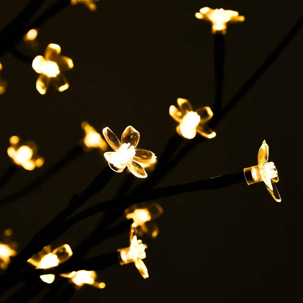 Warmweißer LED-Kirschblütenbaum Nuculaie 400cm (672 LEDs)