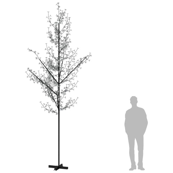 Warmweißer LED-Kirschblütenbaum Nuculaie 400cm (672 LEDs)