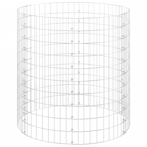 Verzinkter Gartenkomposter Oleniuc Ø100x100cm (Stahl)