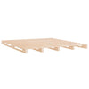 Polsterbett Maistorovici 120x190cm (Holz Small Double)