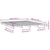 Polsterbett Maistorovici 120x190cm (Holz Small Double)