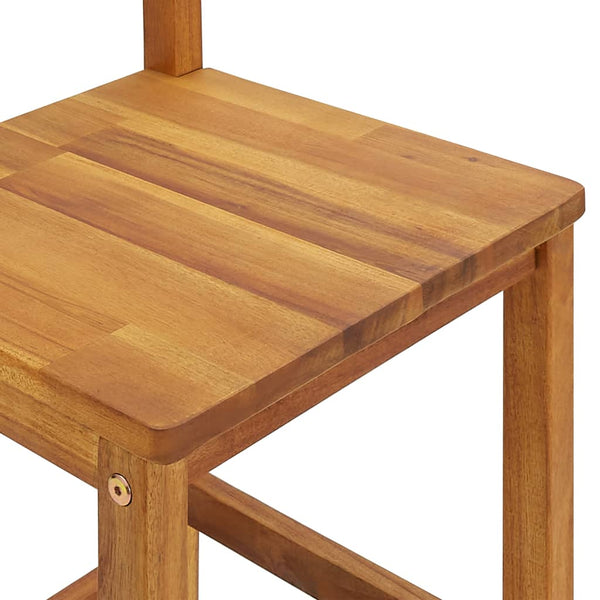 Barhocker Aloisa (8 Stück Akazienholz)